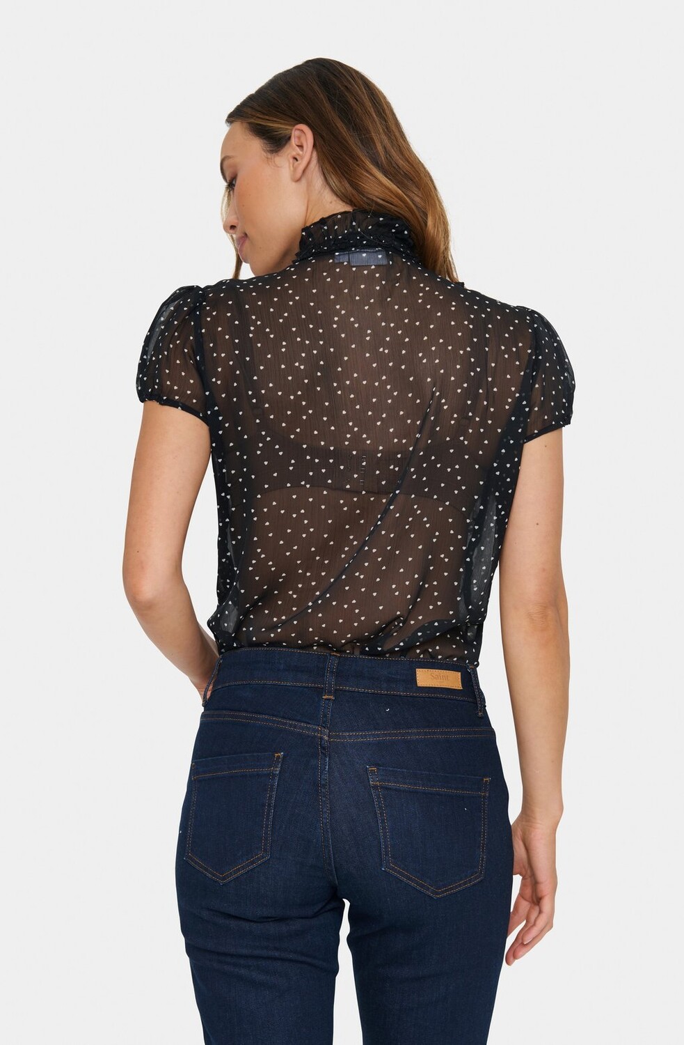 Блузка на пуговицах LILJA CRINKLE Saint Tropez, черный
Блузка на пуговицах LILJA CRINKLE Saint Tropez, черный