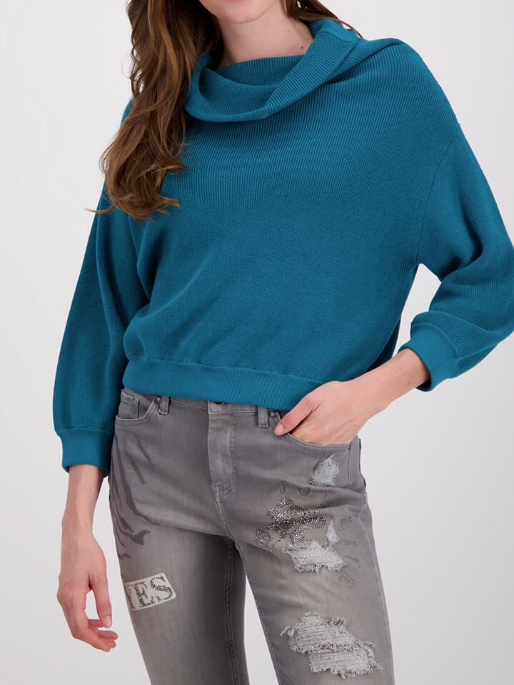 Пуловер monari Rollkragen, синий
Пуловер monari Rollkragen, синий