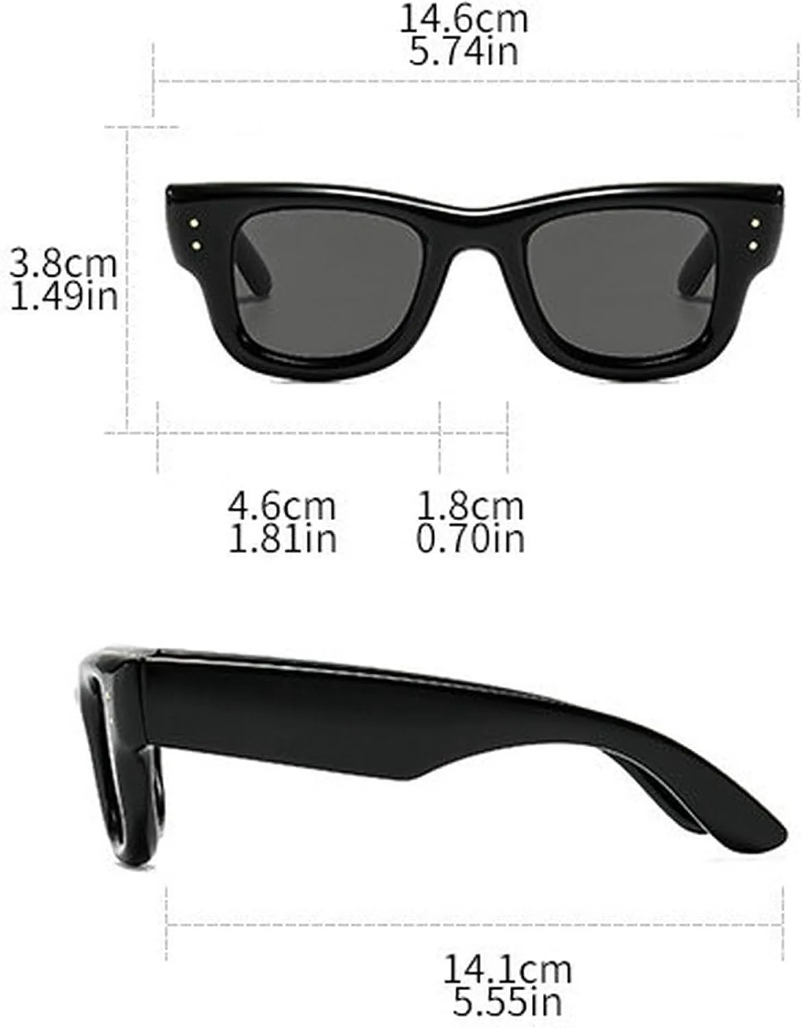 Солнцезащитные очки COTIA квадратной формы для женщин и мужчин, модные, милые, массивные, в стиле ретро, с толстой оправой, в стиле Y2K и хип-хоп, Blue
Солнцезащитные очки COTIA квадратной формы для женщин и мужчин, модные, милые, массивные, в стиле ретро, с толстой оправой, в стиле Y2K и хип-хоп, Blue