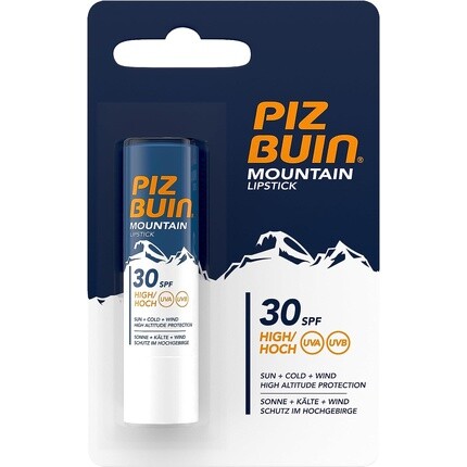 Mountain Lipstick Бальзам для губ для зимних видов спорта с SPF 30 50 мл, Piz Buin
Mountain Lipstick Бальзам для губ для зимних видов спорта с SPF 30 50 мл, Piz Buin