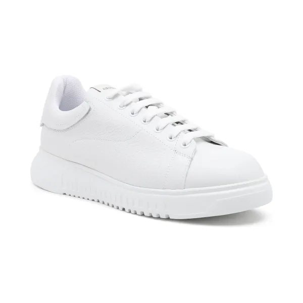 Спортивная обувь с добавлением кожи Emporio Armani, белый
Спортивная обувь с добавлением кожи Emporio Armani, белый