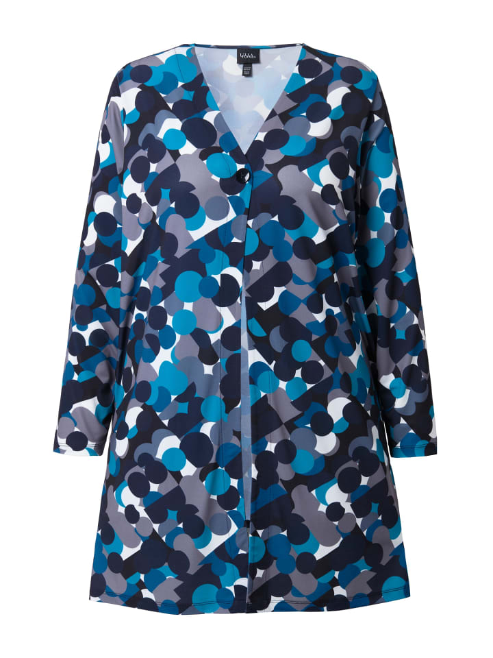 Длинная рубашка черного цвета Ulla Popken
Длинная рубашка черного цвета Ulla Popken