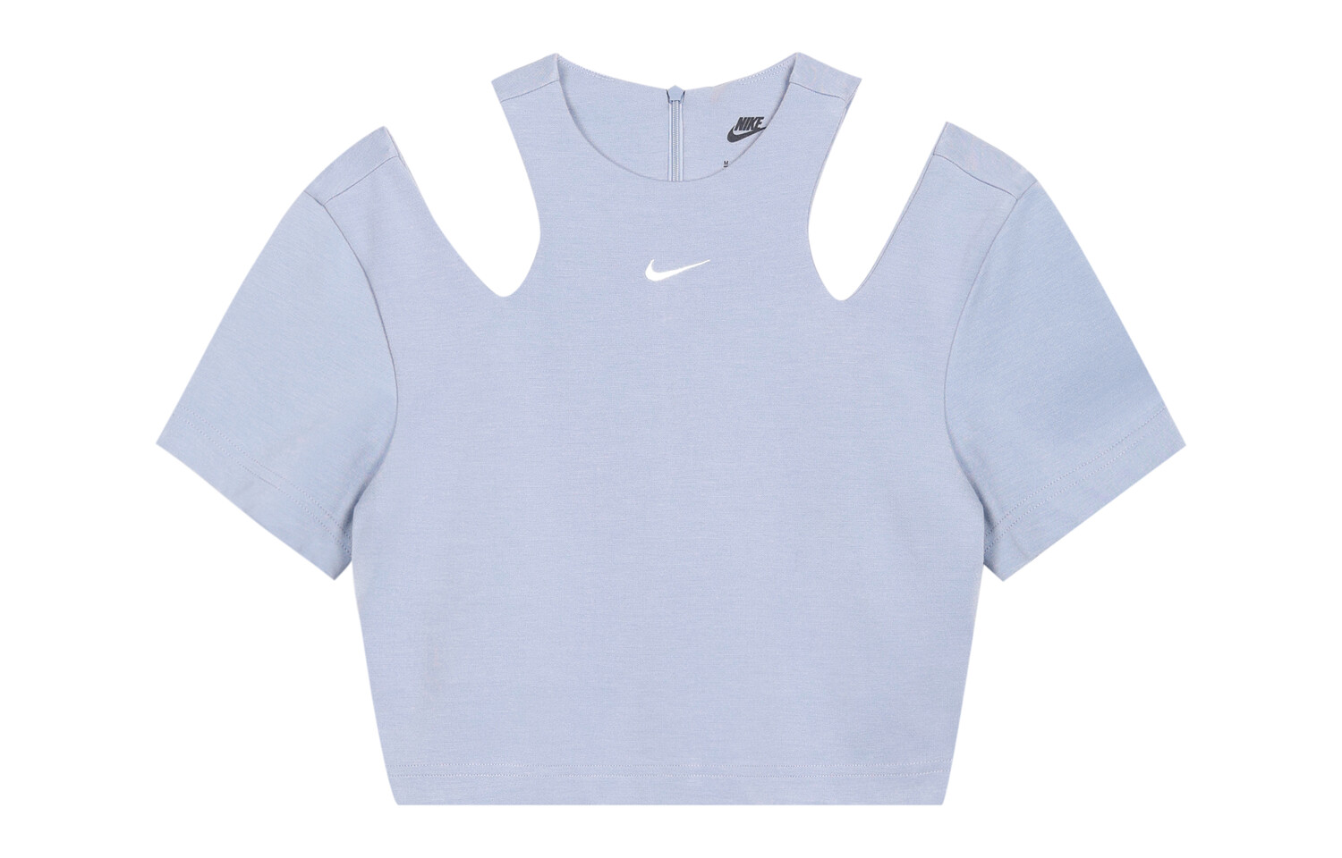 Укороченный топ женский синий Nike
Укороченный топ женский синий Nike