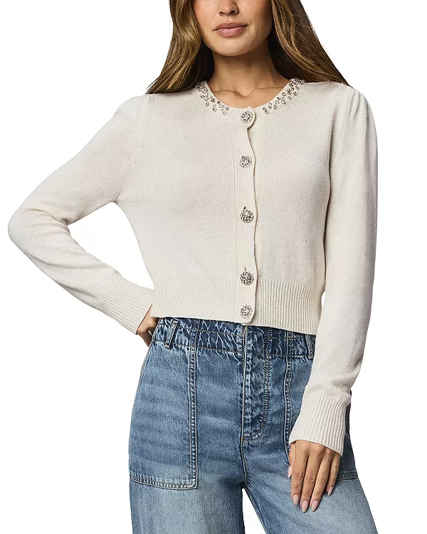 Кардиган с круглым вырезом Montana Splendid, белый
Кардиган с круглым вырезом Montana Splendid, белый