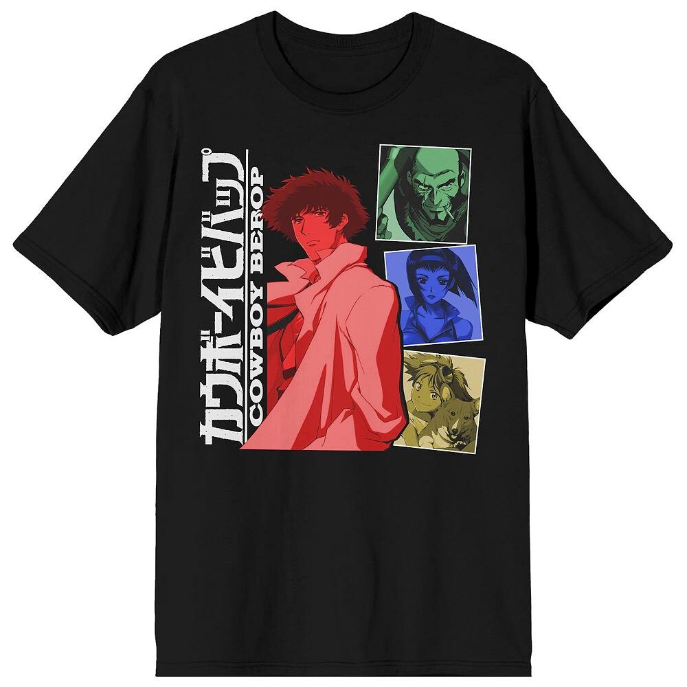 Мужская футболка Cowboy Bebop Spike And Crew Tee Licensed Character, черный
Мужская футболка Cowboy Bebop Spike And Crew Tee Licensed Character, черный