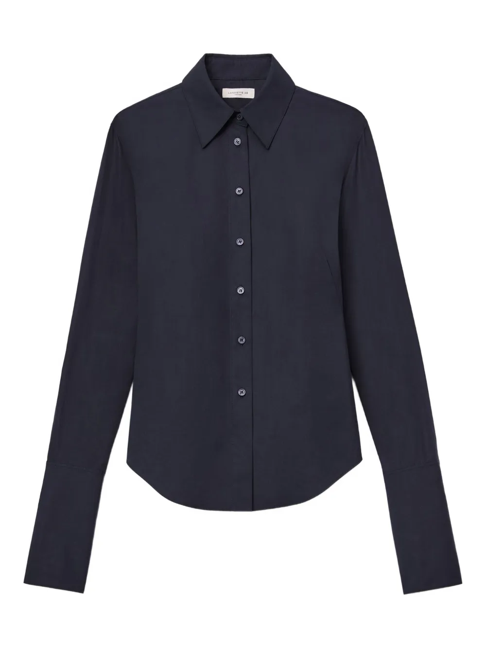 Рубашка с закругленным подолом и воротником Lafayette 148, черный
Рубашка с закругленным подолом и воротником Lafayette 148, черный