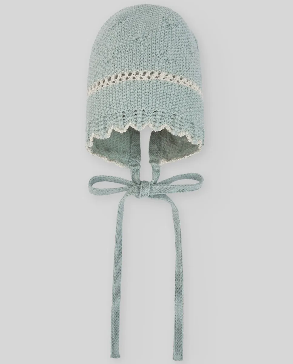 Детская вязаная шапочка коллекции Семена Paz Rodríguez, светло-зеленый
Детская вязаная шапочка коллекции Семена Paz Rodríguez, светло-зеленый