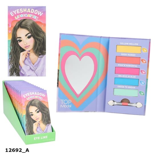 Палетка теней для век Top Model с зеркальцем и аппликатором Beauty Me 12692A Depesche, Inna marka
Палетка теней для век Top Model с зеркальцем и аппликатором Beauty Me 12692A Depesche, Inna marka