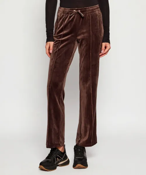 Спортивные штаны Тины Straight fit Juicy Couture, коричневый
Спортивные штаны Тины Straight fit Juicy Couture, коричневый