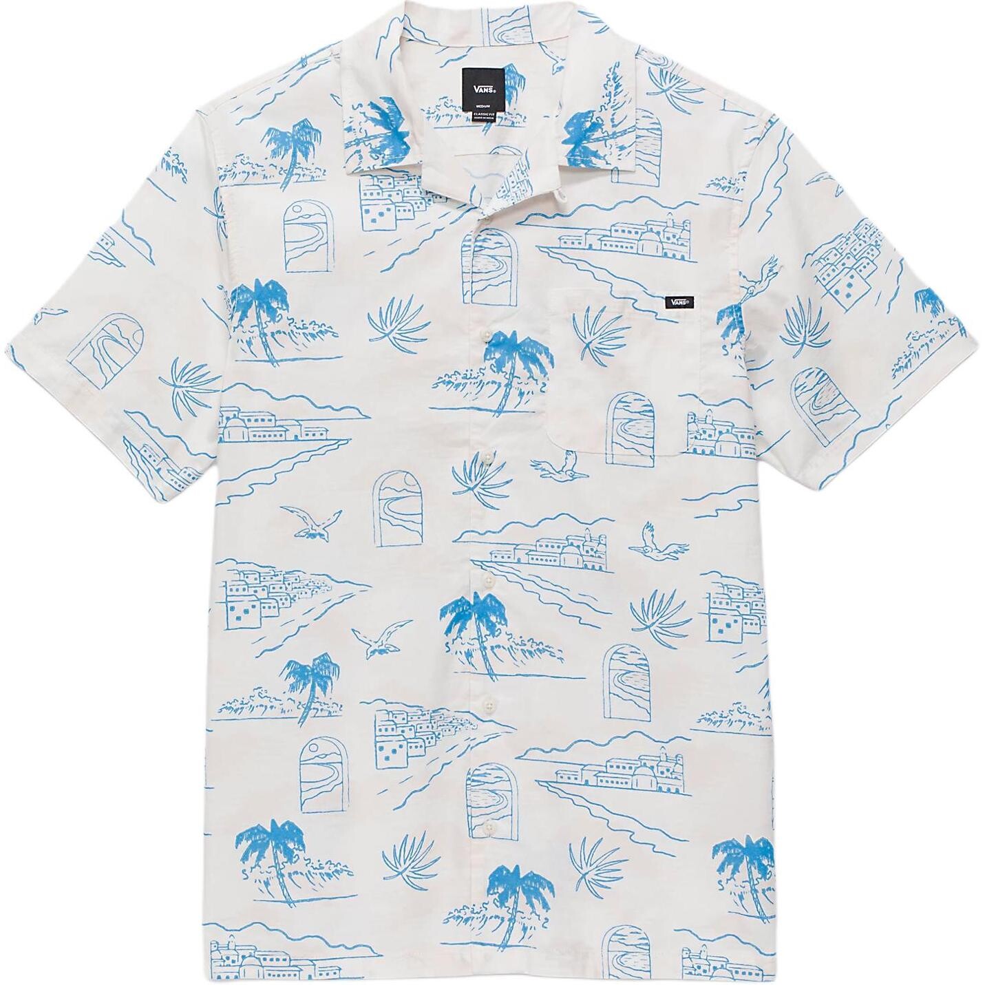 Davista рубашка мужская белая Vans, белый
Davista рубашка мужская белая Vans, белый