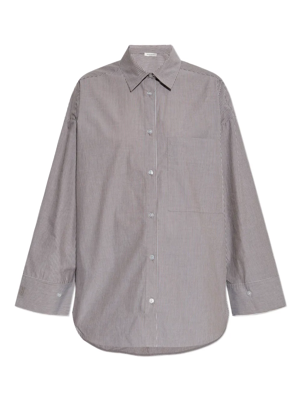 Полосатая рубашка на пуговицах BY MALENE BIRGER, коричневый
Полосатая рубашка на пуговицах BY MALENE BIRGER, коричневый