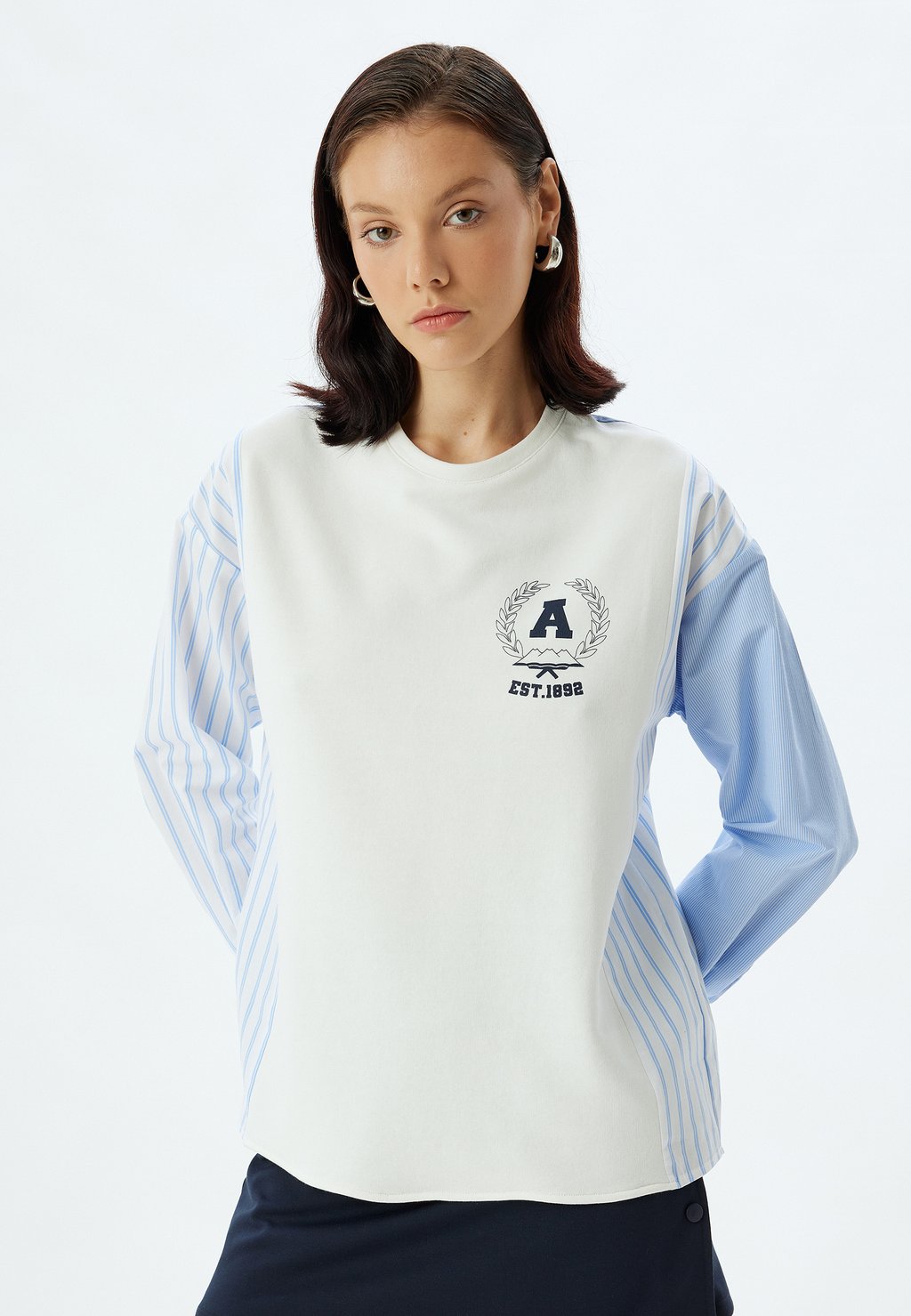 Толстовка STRIPED Koton, белый
Толстовка STRIPED Koton, белый