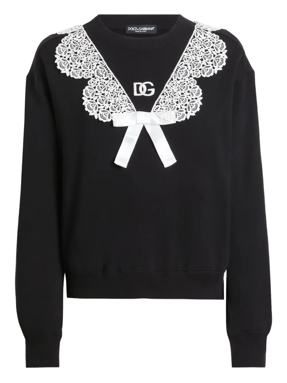 Толстовка с кружевом DOLCE & GABBANA, черный
Толстовка с кружевом DOLCE & GABBANA, черный