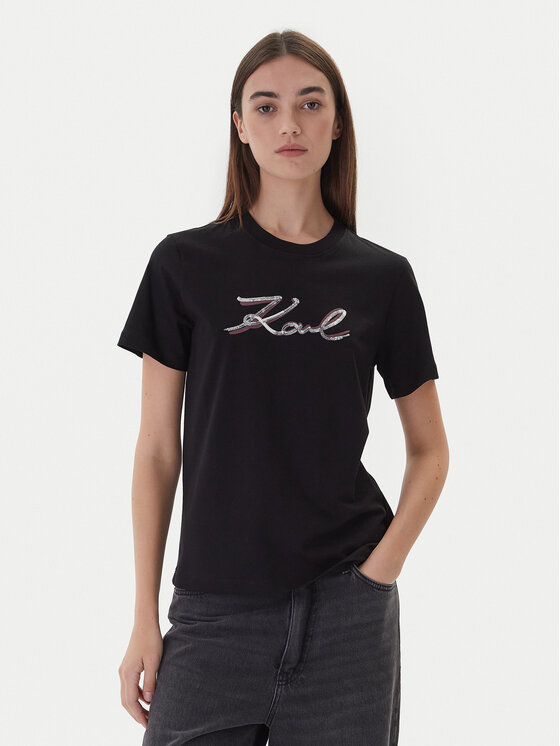 Футболка regular fit A4W17052 Karl Lagerfeld, черный
Футболка regular fit A4W17052 Karl Lagerfeld, черный