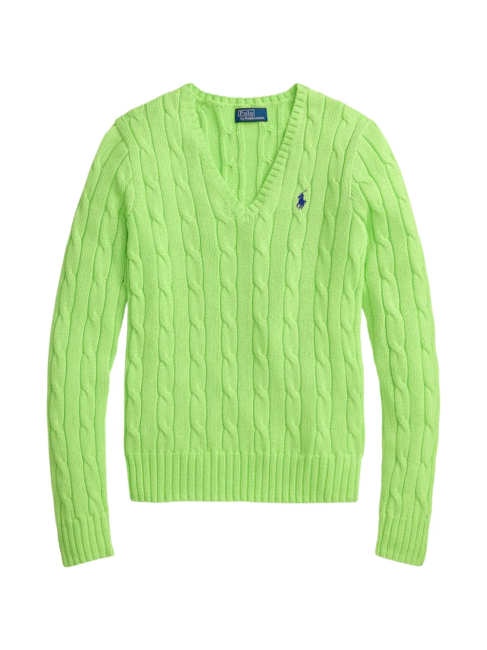 Вязаный свитер с V-образным вырезом Polo Ralph Lauren, зеленый
Вязаный свитер с V-образным вырезом Polo Ralph Lauren, зеленый