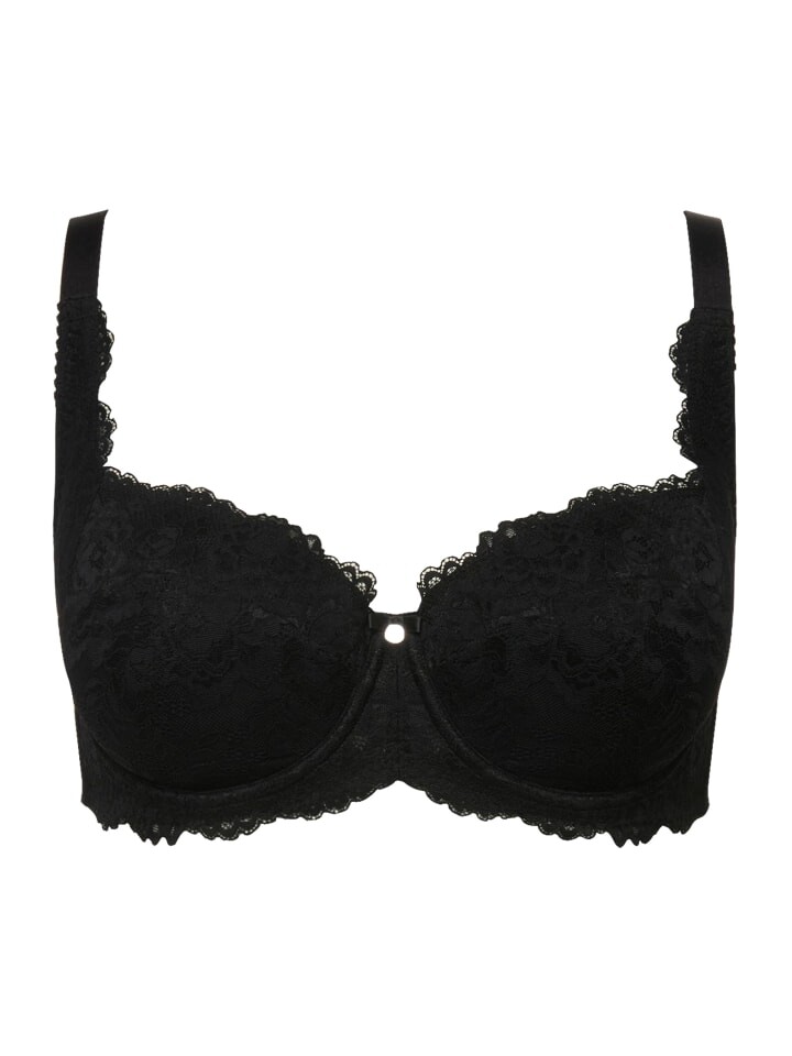 Бюстгальтер-балконет Ulla Popken BH, черный
Бюстгальтер-балконет Ulla Popken BH, черный