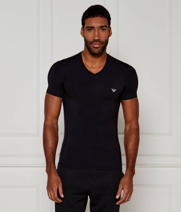 Футболка мужская Emporio Armani однотонная, черный
Футболка мужская Emporio Armani однотонная, черный