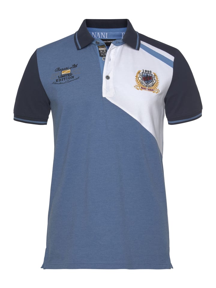 Рубашка поло темно-синего цвета Bruno Banani
Рубашка поло темно-синего цвета Bruno Banani