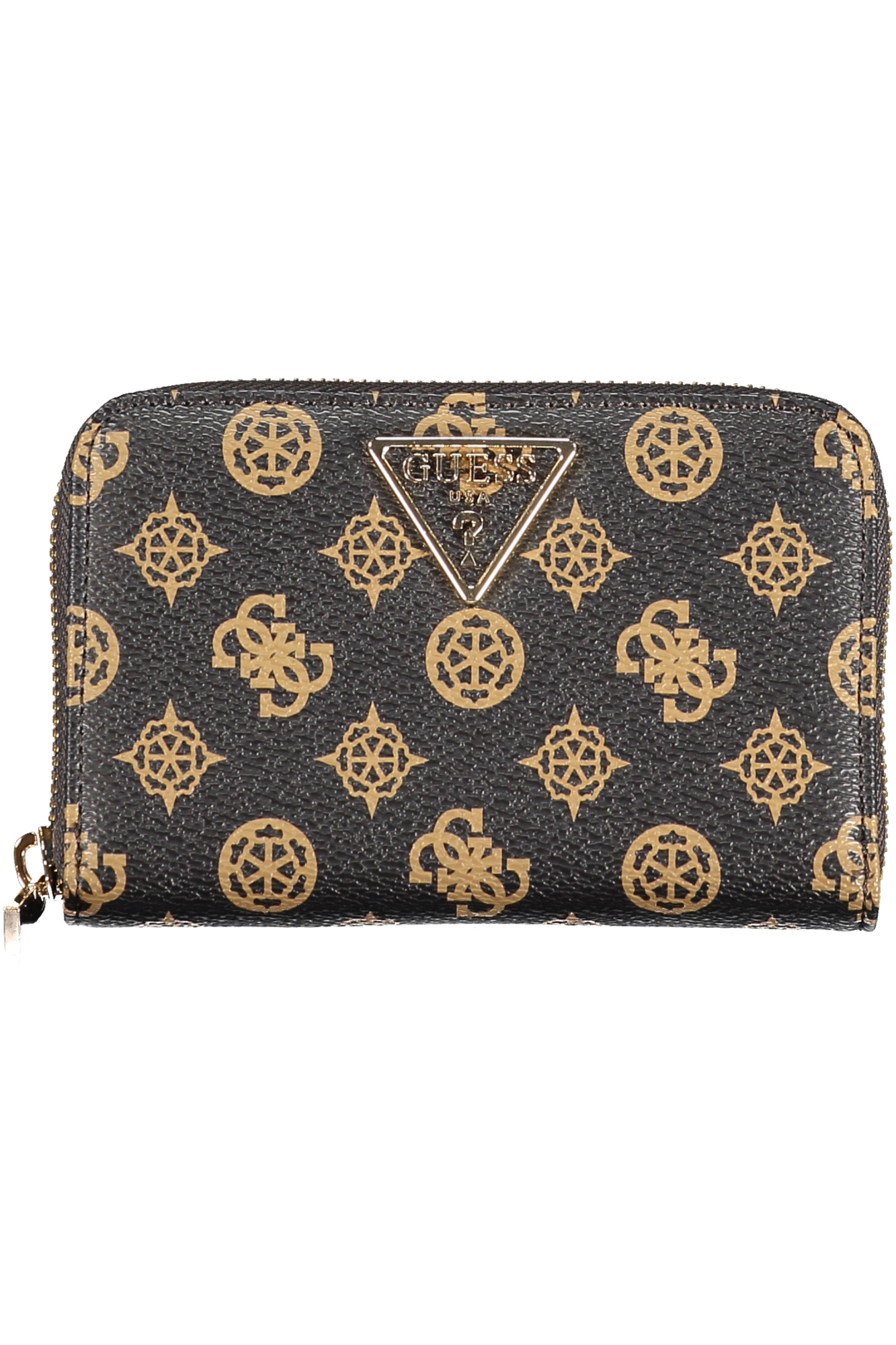 Кошелек женский Guess Jeans с фирменным принтом и логотипом, коричневый
Кошелек женский Guess Jeans с фирменным принтом и логотипом, коричневый