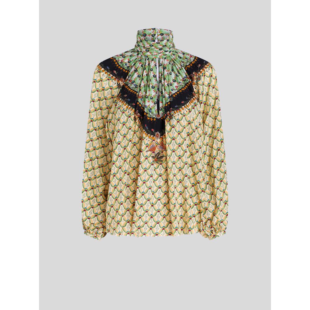 БЛУЗКА ИЗ КРЕПДЕШИНА С ПРИНТОМ ETRO, зеленый
БЛУЗКА ИЗ КРЕПДЕШИНА С ПРИНТОМ ETRO, зеленый