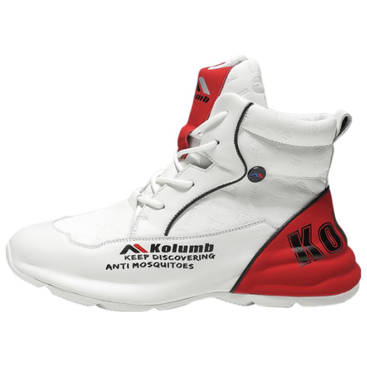 Kolumb Амортизирующие кроссовки с противоскользящими и износостойкими свойствами мужские высокие уличные белые красные белые красные на флисовой подкладке, цвет White Red Fleece-Lined
Kolumb Амортизирующие кроссовки с противоскользящими и износостойкими свойствами мужские высокие уличные белые красные белые красные на флисовой подкладке, цвет White Red Fleece-Lined