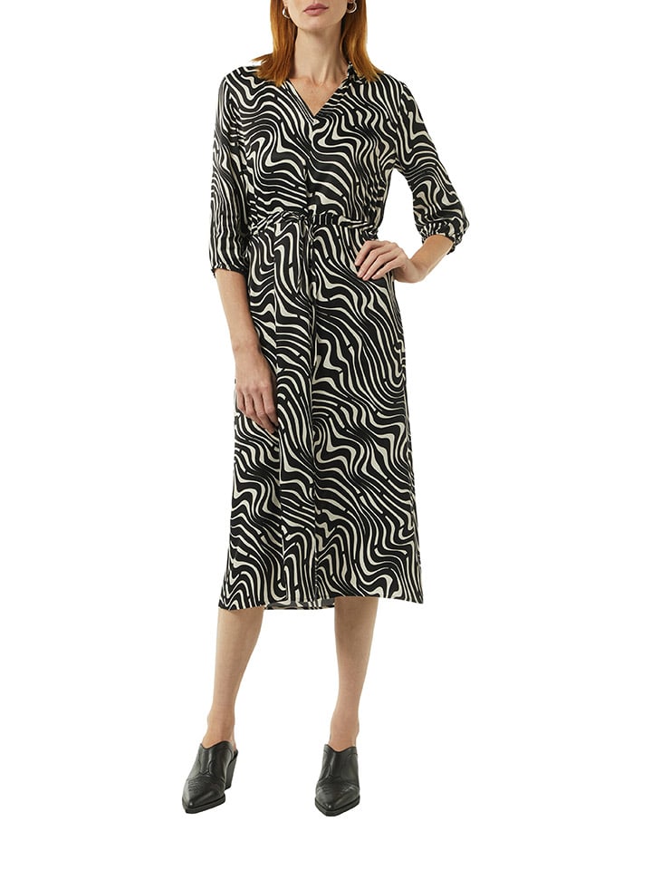 Платье до колена comma, черный/бежевый
Платье до колена comma, черный/бежевый