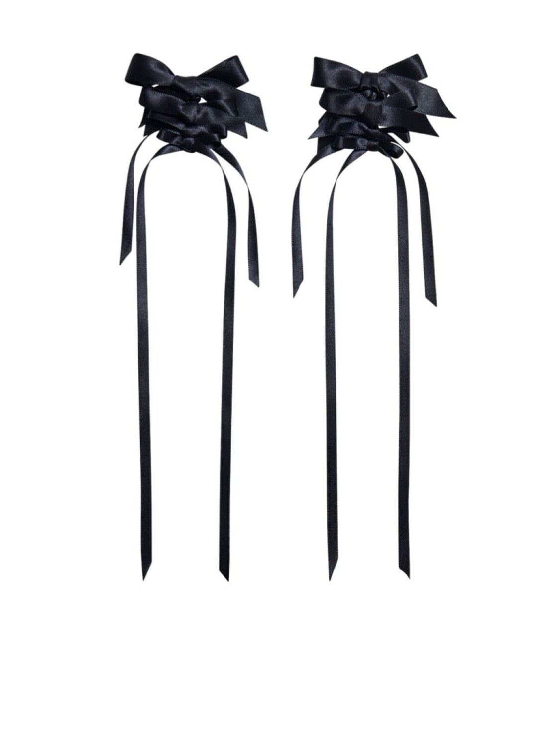 Серьги с бантами Simone Rocha, черный
Серьги с бантами Simone Rocha, черный