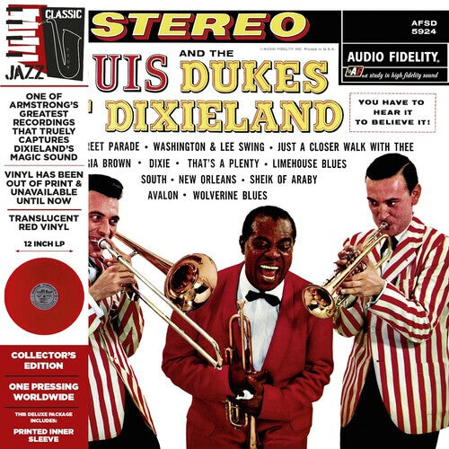 Виниловая пластинка Armstrong, Louis: Louis Armstrong and the Dukes of Dixieland
Виниловая пластинка Armstrong, Louis: Louis Armstrong and the Dukes of Dixieland