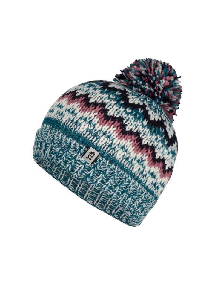 Шапка Trollkids, бирюзовый/лиловый 
Шапка Trollkids, бирюзовый/лиловый