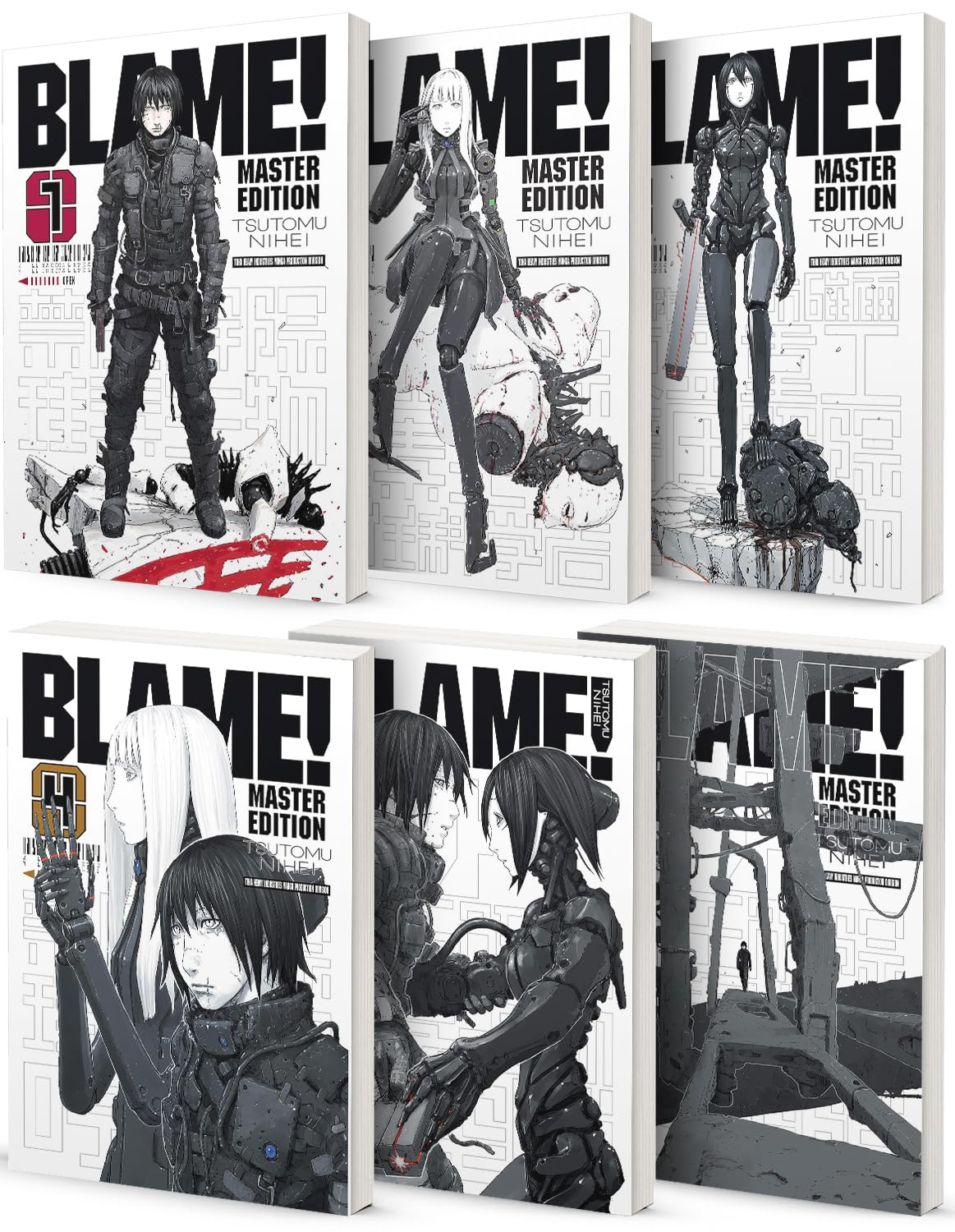 BLAME! Manga Complete Master Edition Vol. 1-6 by Tsutomu Nihei (Generic)
BLAME! Manga Complete Master Edition Vol. 1-6 by Tsutomu Nihei (Generic)