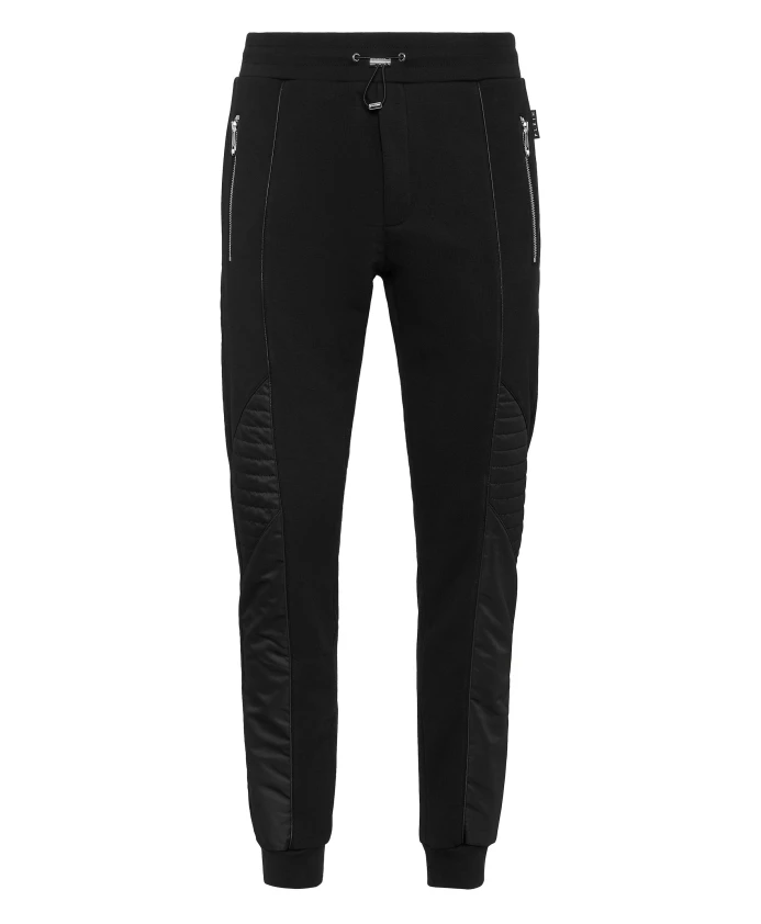 Спортивные штаны с нейлоновыми вставками Philipp Plein, черный
Спортивные штаны с нейлоновыми вставками Philipp Plein, черный