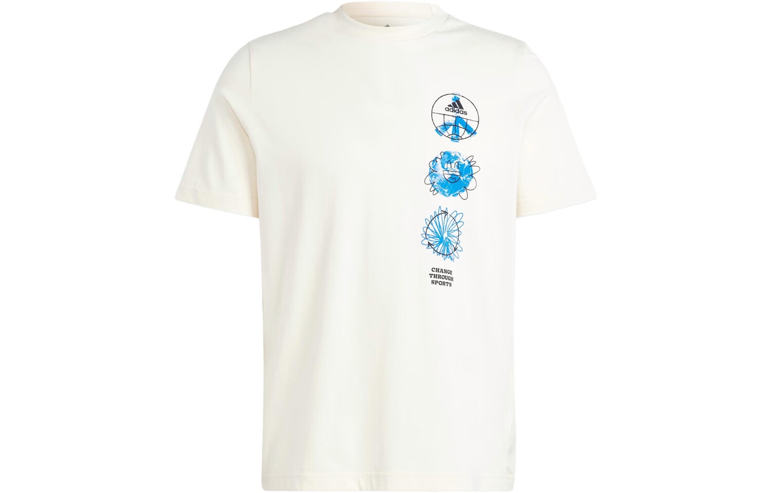 Футболка мужская бежевая Adidas, бежевый
Футболка мужская бежевая Adidas, бежевый