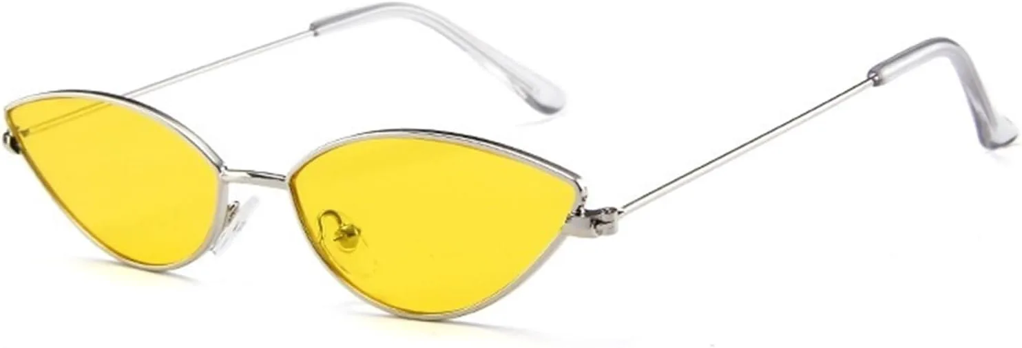 Металлические солнцезащитные очки в маленькой оправе для мужчин, для активного отдыха, отпуска, поездок на работу, для женщин, для вечеринок Generic, Yellow
Металлические солнцезащитные очки в маленькой оправе для мужчин, для активного отдыха, отпуска, поездок на работу, для женщин, для вечеринок Generic, Yellow