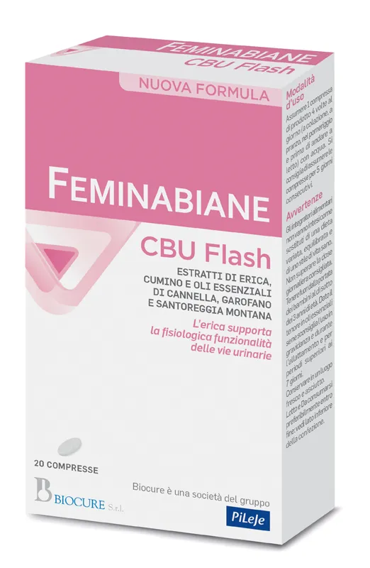 Feminabiane Cbu Flash 20Cpr Nf
Feminabiane Cbu Flash 20Cpr Nf