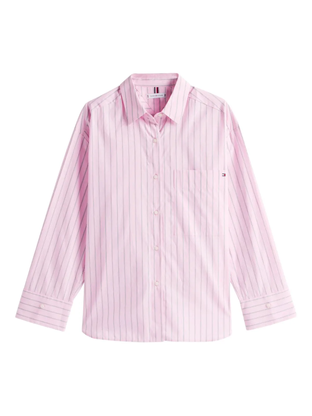 Рубашка в полоску с карманом Tommy Hilfiger, розовый
Рубашка в полоску с карманом Tommy Hilfiger, розовый