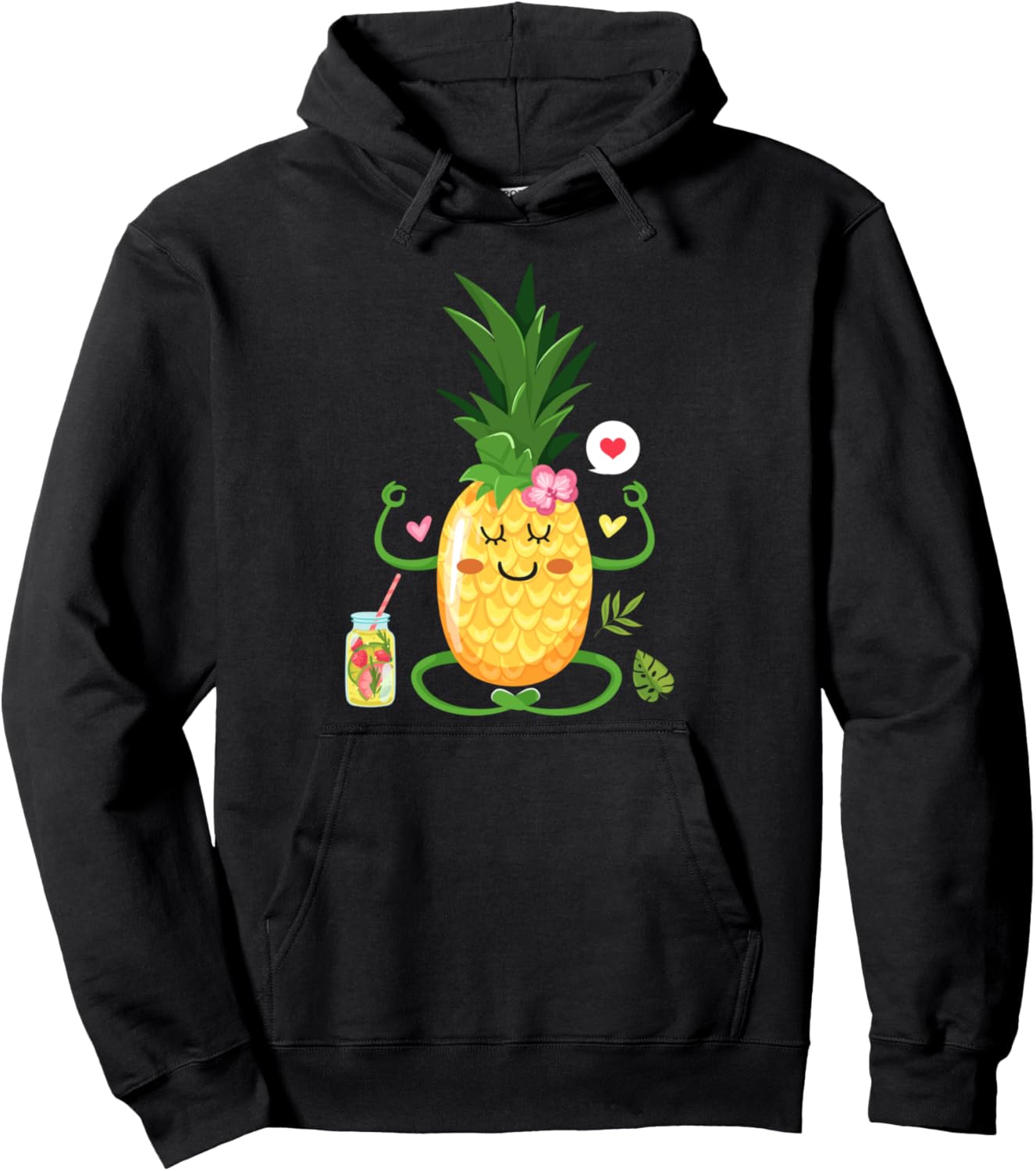 Худи с изображением гавайского ананаса, летнего тропического пляжного отдыха Shirtside Hawaii, черный
Худи с изображением гавайского ананаса, летнего тропического пляжного отдыха Shirtside Hawaii, черный