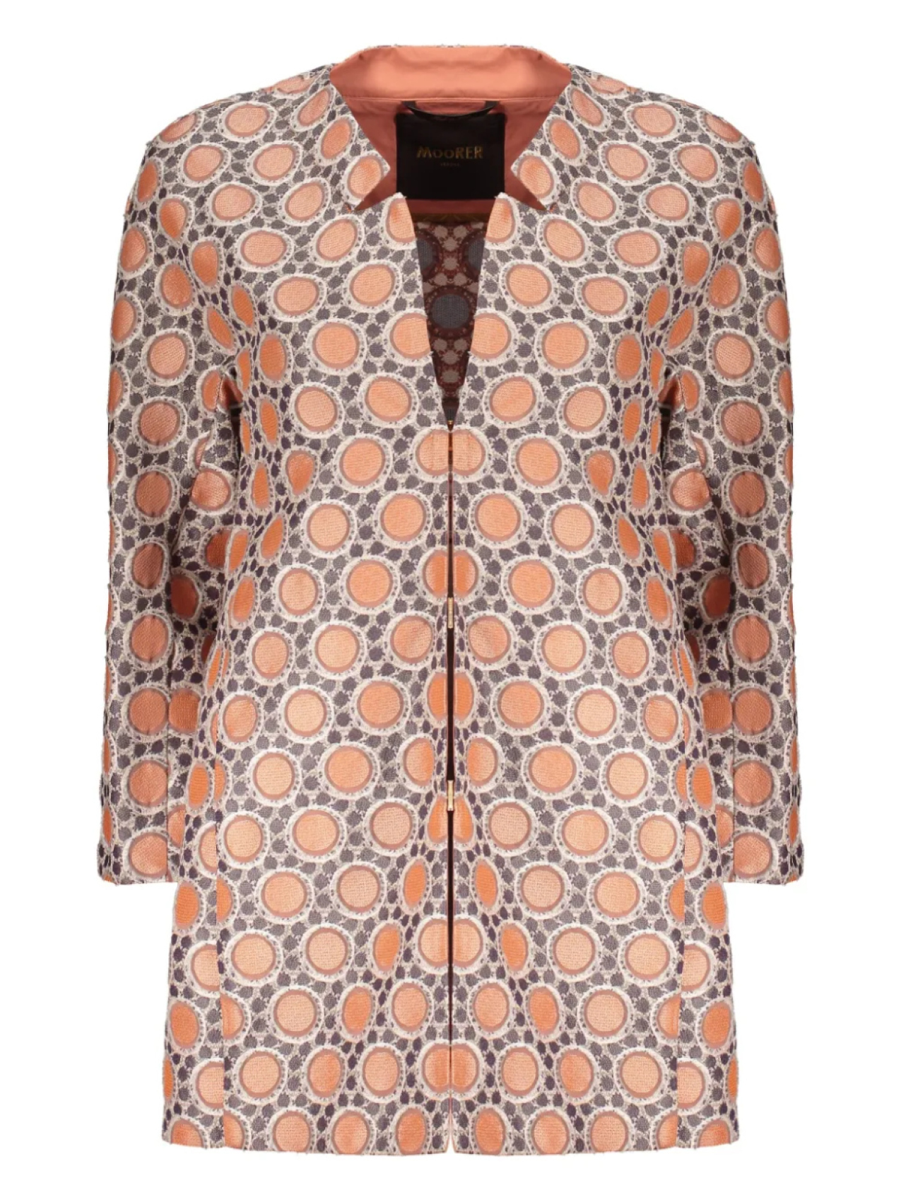 Жакет с геометрическим узором Moorer, серый
Жакет с геометрическим узором Moorer, серый