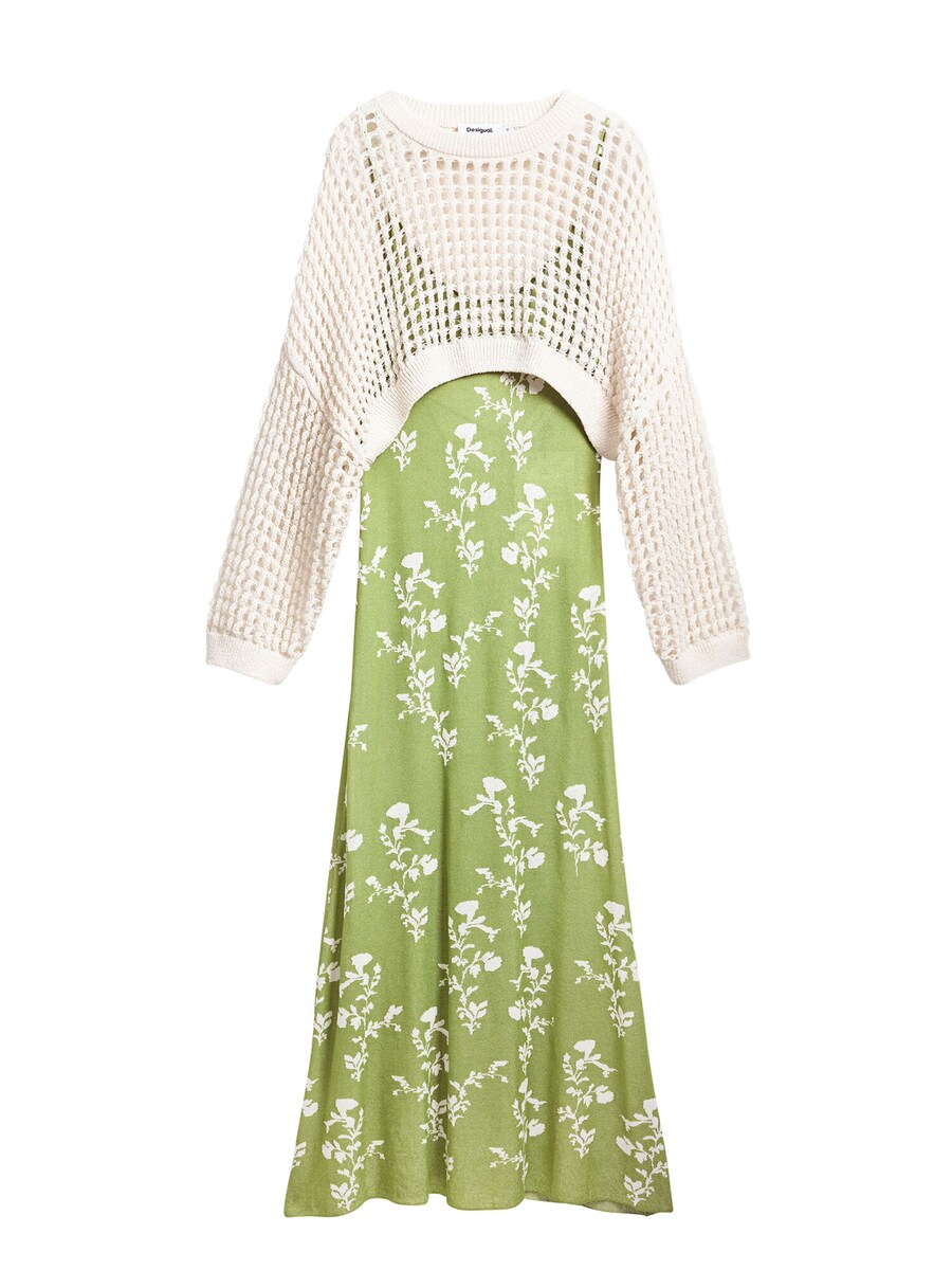 Платье Desigual, светло-зеленый 
Платье Desigual, светло-зеленый