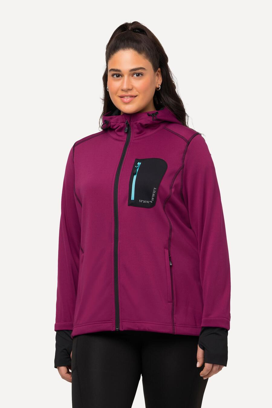 ULLA POPKEN Женская толстовка HYPRAR со светоотражающим принтом и отверстием для большого пальца
ULLA POPKEN Женская толстовка HYPRAR со светоотражающим принтом и отверстием для большого пальца