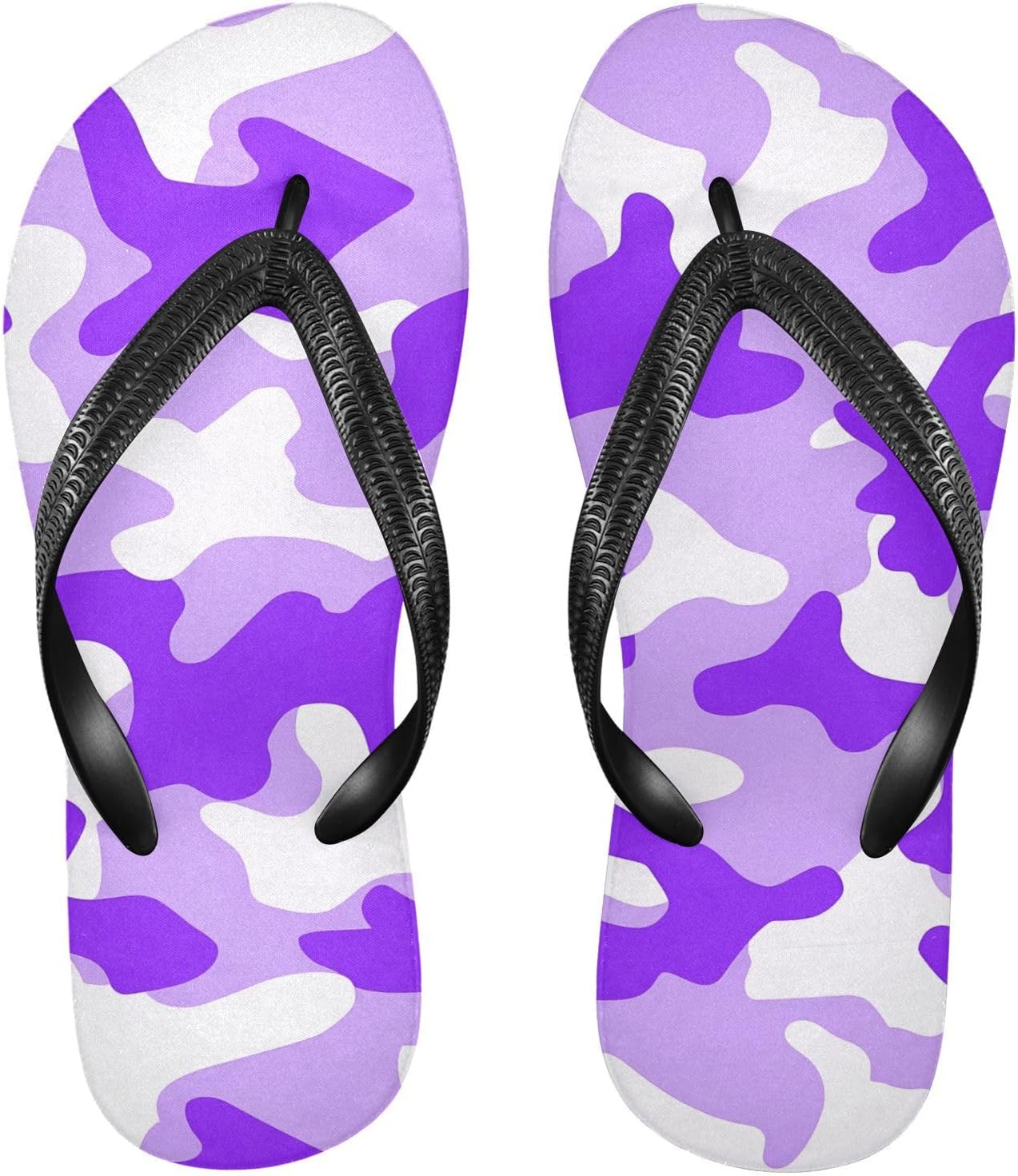 Шлепанцы SPRIPORT с камуфляжным узором для женщин и мужчин, удобные повседневные вьетнамки с амортизирующей подошвой и резиновой подошвой против скольжения, плоские сандалии для летнего пляжного отдыха, фиолетовый
Шлепанцы SPRIPORT с камуфляжным узором для женщин и мужчин, удобные повседневные вьетнамки с амортизирующей подошвой и резиновой подошвой против скольжения, плоские сандалии для летнего пляжного отдыха, фиолетовый