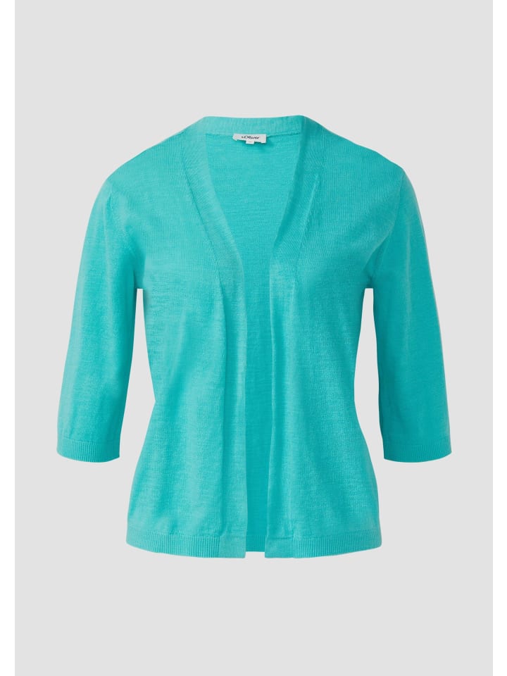 Кардиган в цвете 6099_аквамарин s.Oliver
Кардиган в цвете 6099_аквамарин s.Oliver