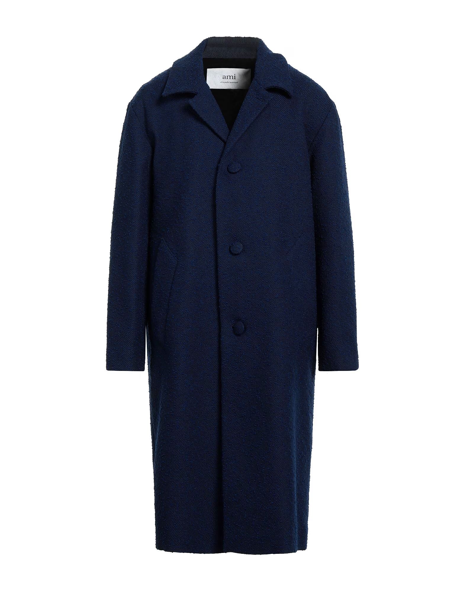 Пальто Ami Alexandre Mattiussi, темно-синий
Пальто Ami Alexandre Mattiussi, темно-синий