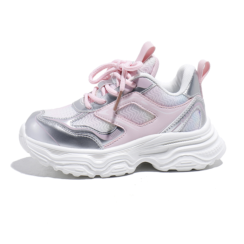 Нескользящие, легкие, амортизирующие, низкие детские кроссовки для повседневной носки Babaya, розовый/серебряный
Нескользящие, легкие, амортизирующие, низкие детские кроссовки для повседневной носки Babaya, розовый/серебряный