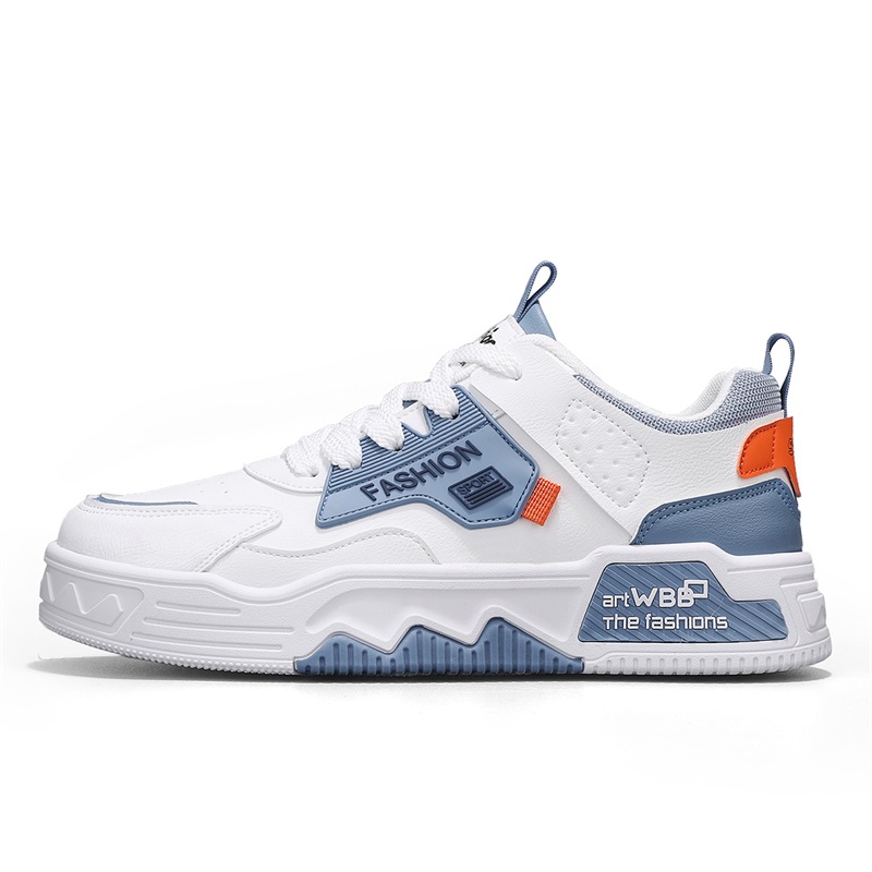 Детские скейтерские кроссовки Grade School ZHULE, белый/синий 
Детские скейтерские кроссовки Grade School ZHULE, белый/синий