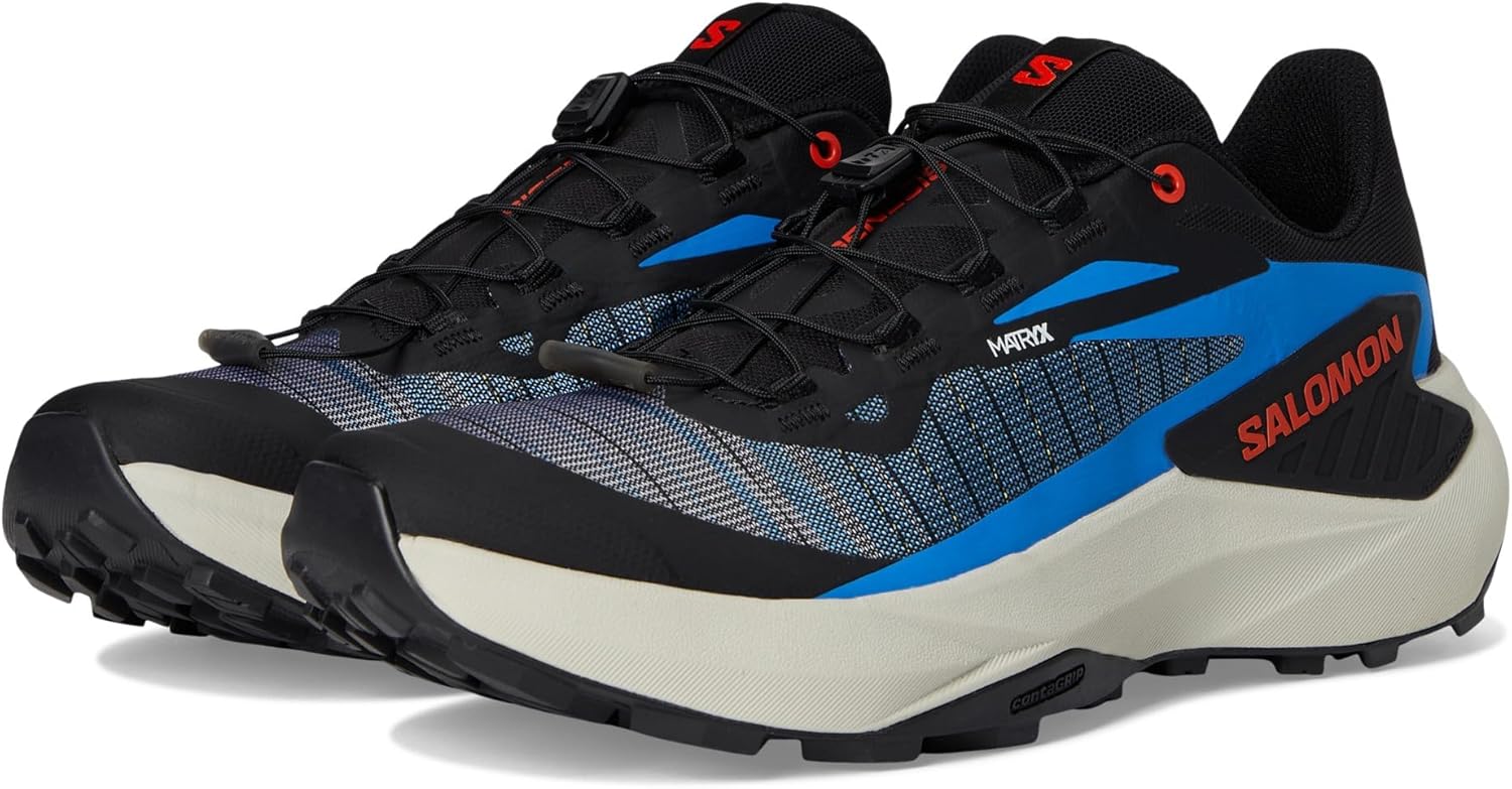 Salomon Mens Genesis, Black/French Blue/Cherry Tomato
Salomon Mens Genesis, Black/French Blue/Cherry Tomato