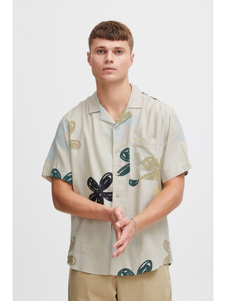 Рубашка SDImad с короткими рукавами натурального цвета !SOLID
Рубашка SDImad с короткими рукавами натурального цвета !SOLID