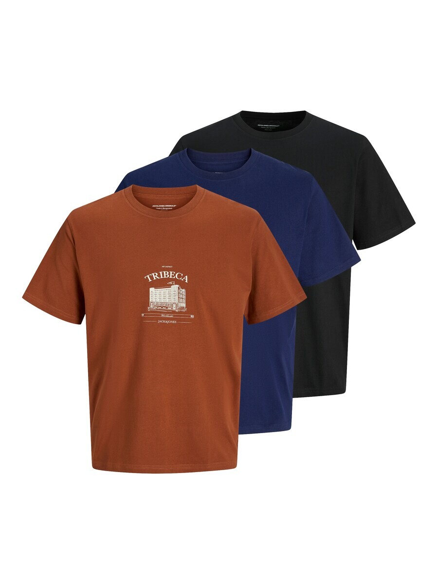 Классическая футболка JACK & JONES Shirt JORBOSTON, цвет marine blue/auburn/black
Классическая футболка JACK & JONES Shirt JORBOSTON, цвет marine blue/auburn/black