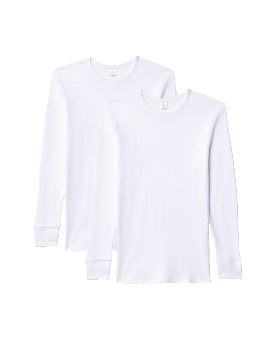 Комплект из двух мужских белых маек с короткими рукавами Abanderado, белый
Комплект из двух мужских белых маек с короткими рукавами Abanderado, белый