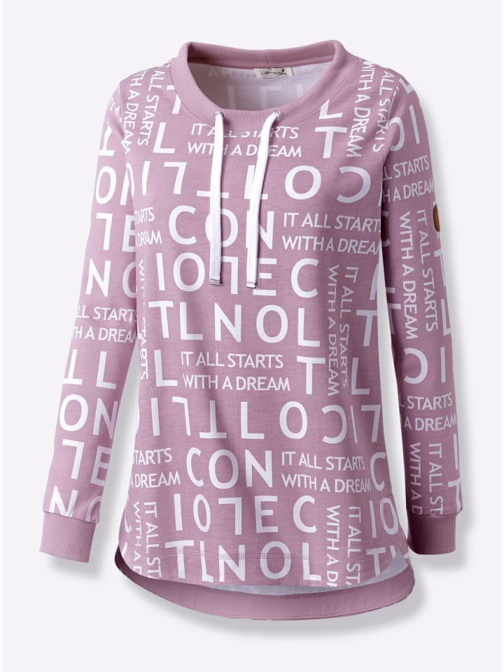 Длинная толстовка с узором в лилово-белых тонах WITT WEIDEN, Розовый, Длинная толстовка с узором в лилово-белых тонах WITT WEIDEN
Длинная толстовка с узором в лилово-белых тонах WITT WEIDEN, Розовый, Длинная толстовка с узором в лилово-белых тонах WITT WEIDEN