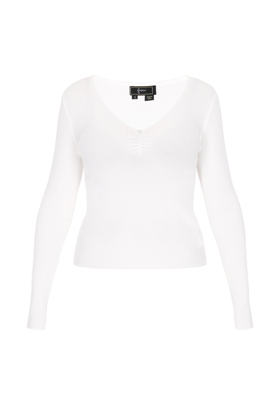 Свитер faina Comfortable, белый
Свитер faina Comfortable, белый